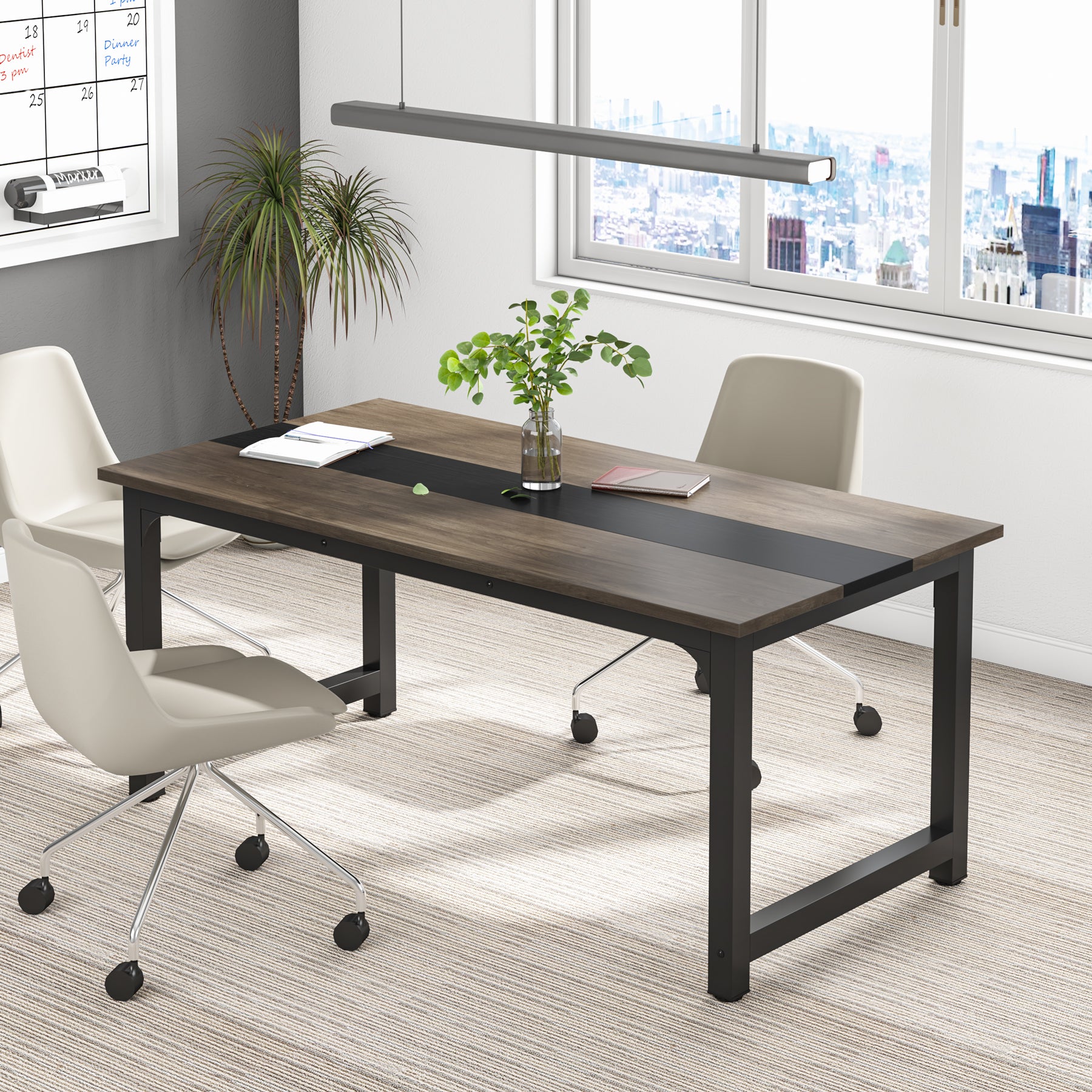 Simple Conference Table Computer Desk